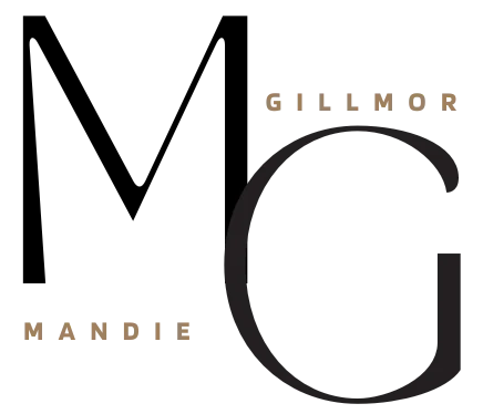 Large M and G with smaller text Mandie Gillmor